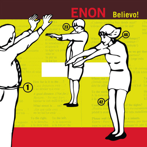 Enon - Believo! LP - White Vinyl - RSD BLACK FRIDAY [RSD Black Friday '23]