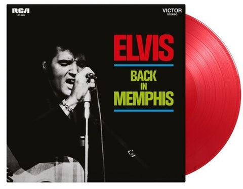 Elvis Presley - Elvis Back In Memphis LP Vinilo Rojo Edición Limitada