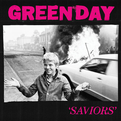 Green Day - Saviors LP PINK & BLACK VINYL