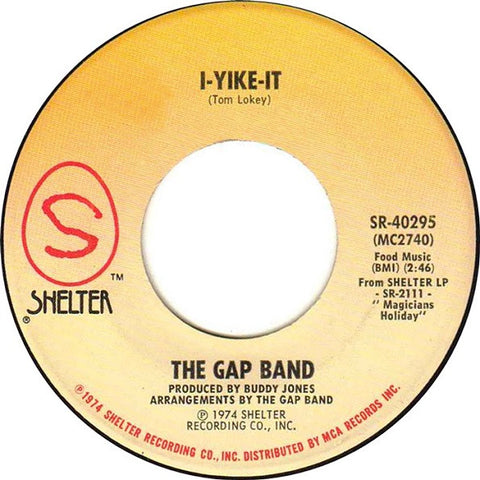 The Gap Band : I-Yike-It / Tommy's Groove (7")