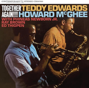 Teddy Edwards - Together Again!!!! (Contemporary Records Acoustic Sounds Series) LP