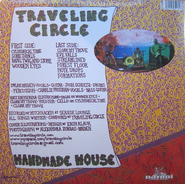 Traveling Circle : Handmade House (LP, Album, Ltd, Pur)