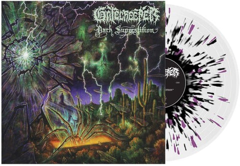 Gatecreeper - Dark Superstition CLEAR/BLACK/PURPLE VINYL