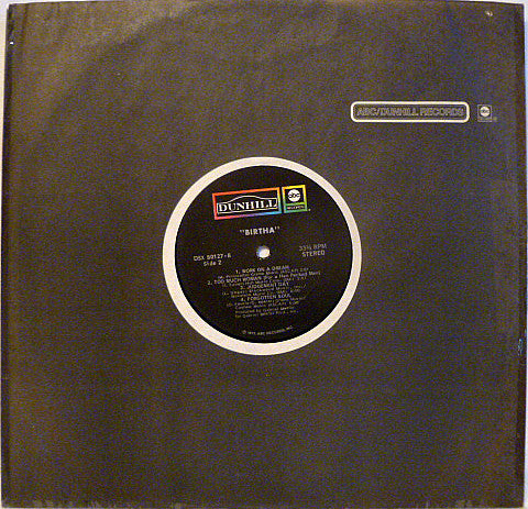 Birtha : Birtha (LP, Album, Tru)