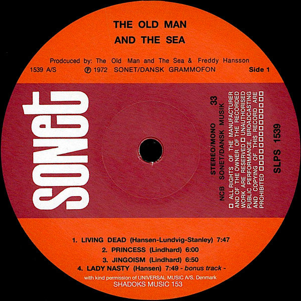 The Old Man & The Sea : The Old Man & The Sea (LP, Album, Ltd, Num, RE)