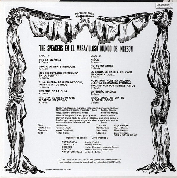 The Speakers* : En El Maravilloso Mundo De Ingeson (LP, RE)
