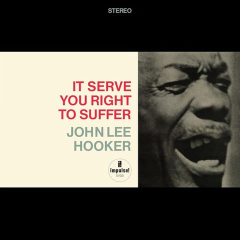 John Lee Hooker -   It Serve You Right To Suffer LP (Verve Acoustic Sounds Series)