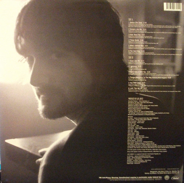 Eric Church : Sinners Like Me (LP, Album, 180)