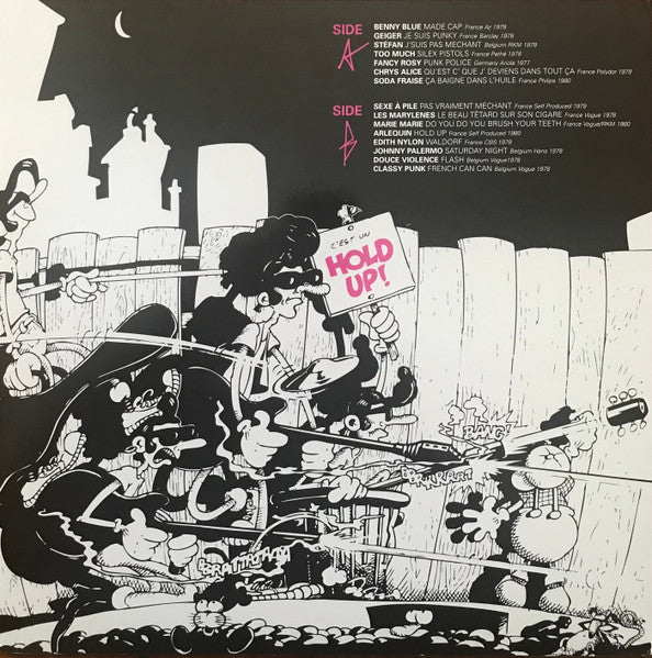 Various : Je Suis Punk (LP, Comp, Unofficial, Pin)