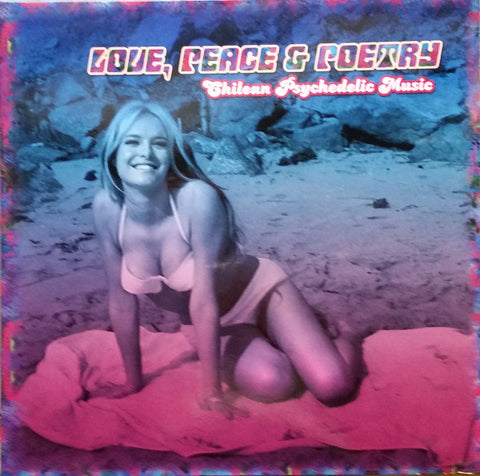 Various : Love, Peace & Poetry - Chilean Psychedelic Music (LP, Comp, Pur)