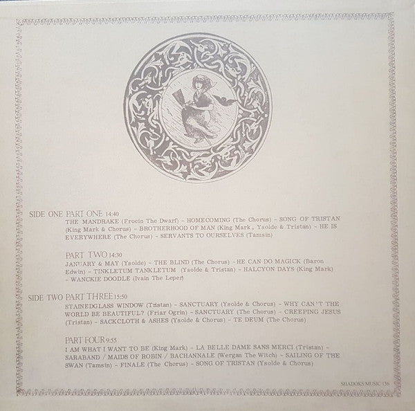 The Sun (22) : Tristan - A Rock Opera (LP, Album, Ltd, Num, RE)