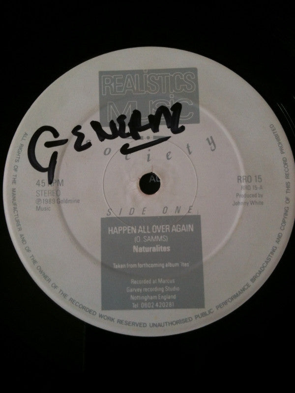 Natural Ites : Happen All Over Again (12")