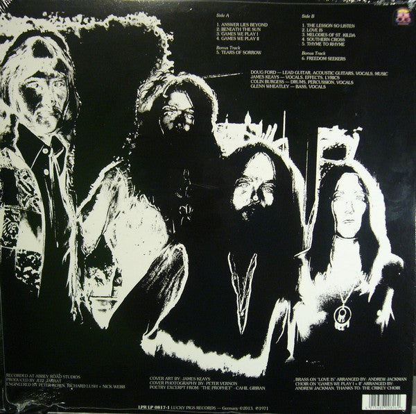 Master's Apprentices* : A Toast To Panama Red (LP, Album, RE)