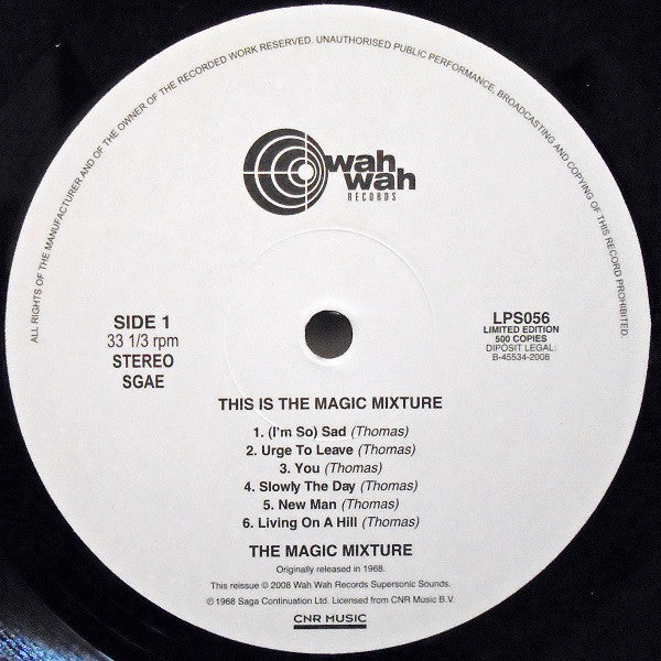 The Magic Mixture : This Is The Magic Mixture (LP, Album, Ltd, RE)
