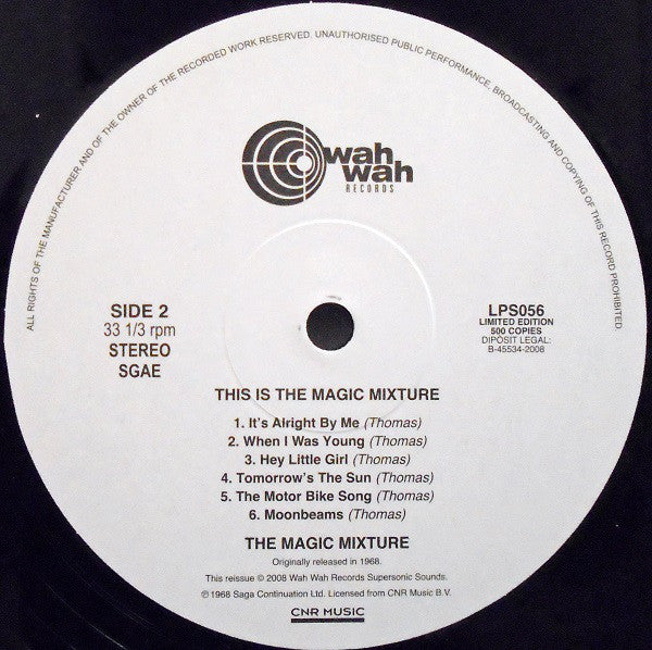 The Magic Mixture : This Is The Magic Mixture (LP, Album, Ltd, RE)