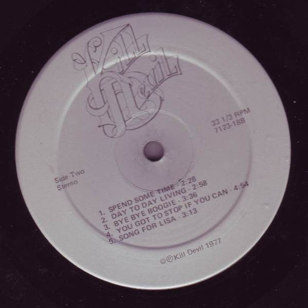 Kill Devil : Kill Devil (LP, Album)
