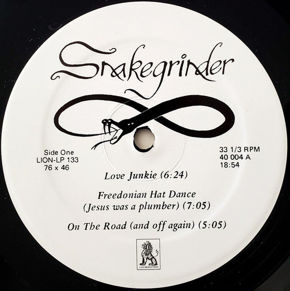 Snakegrinder : ...And The Shredded Fieldmice (LP, Album, RE)