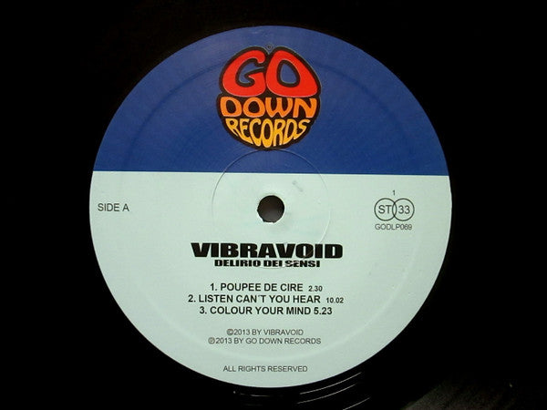 Vibravoid : Delirio Dei Sensi (LP, Album)