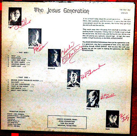 The Jesus Generation : A Thief In The Night (LP)
