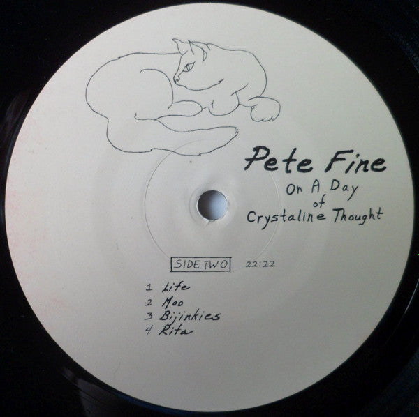 Pete Fine : On A Day Of Crystaline Thought (LP, Album, Ltd, Num, RE)