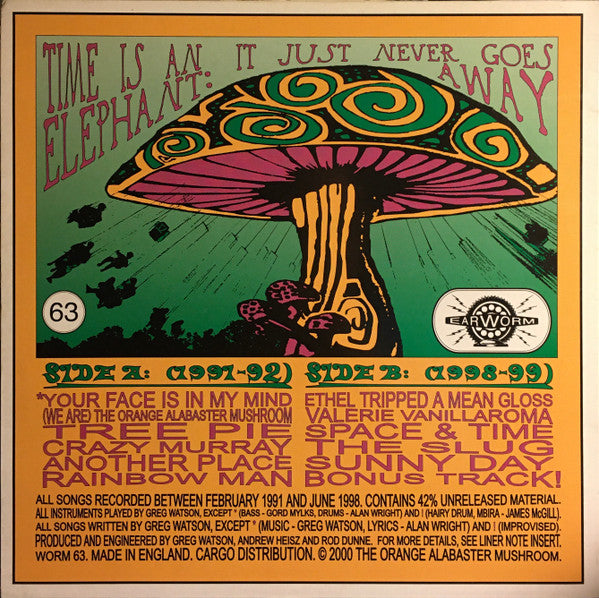 The Orange Alabaster Mushroom* : Space & Time: A Compendium Of (LP, Comp)