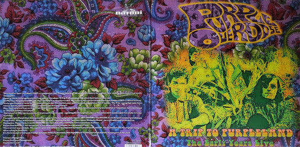 Purple Overdose (2) : A Trip To Purpleland: The Early Years Live (2xLP, Ltd, Pur)