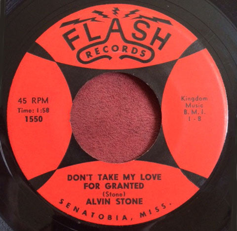 Alvin Stone : Naggin' Woman / Don't Take My Love For Granted (7", Single)