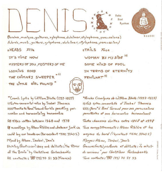 Denis* : Denis (LP, Album, RE)