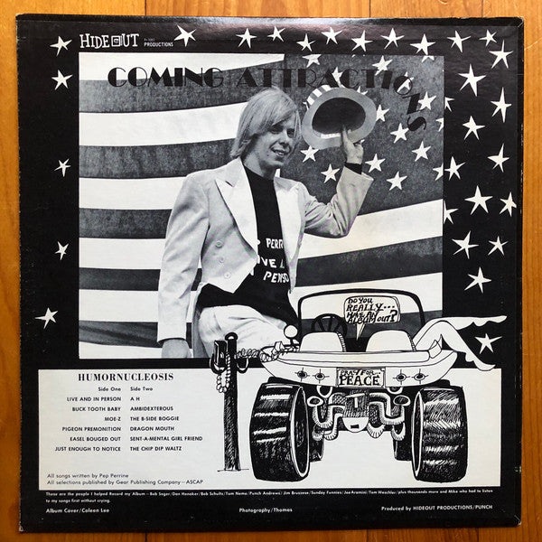 Pep Perrine : Live And In Person! (LP, Album)
