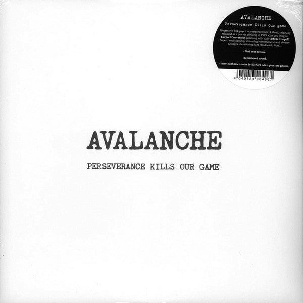 Avalanche (18) : Perseverance Kills Our Game (LP, RE, RM)