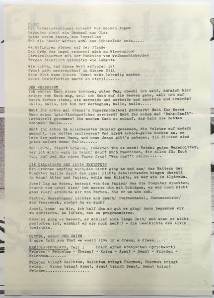 El Shalom : Frost (LP, Album, Ltd, RE)