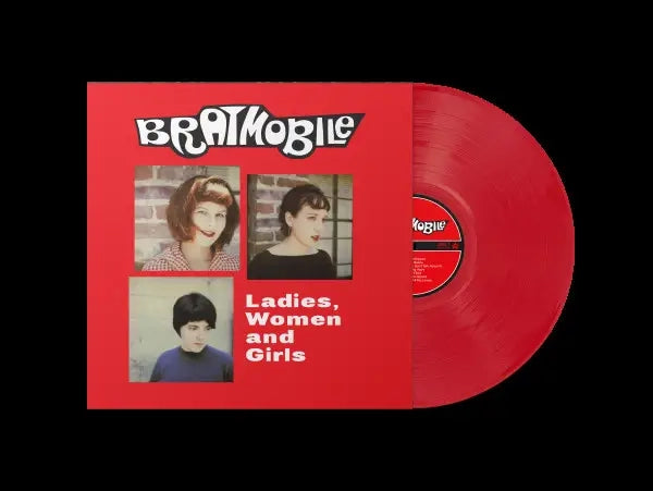 Bratmobile - Ladies, Women, and Girls Red Vinyl