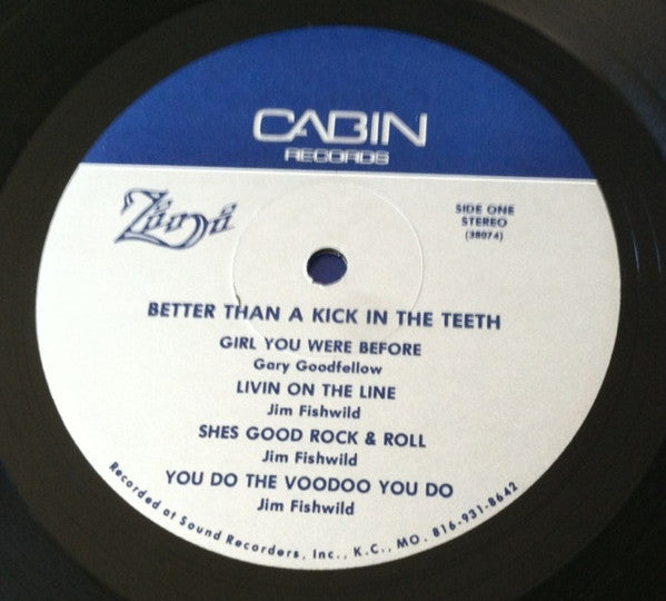 Zini (2) : Better Than A Kick In The Teeth (LP, Album)