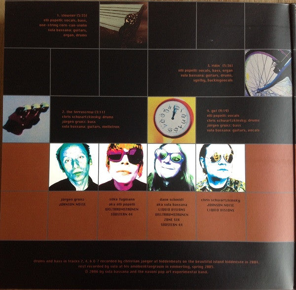 Sula Bassana And The Nasoni Pop Art Experimental Band : Vol. 1 (LP, Album, Ltd, Bro)