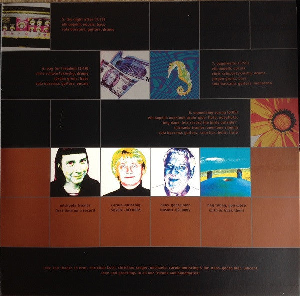 Sula Bassana And The Nasoni Pop Art Experimental Band : Vol. 1 (LP, Album, Ltd, Bro)