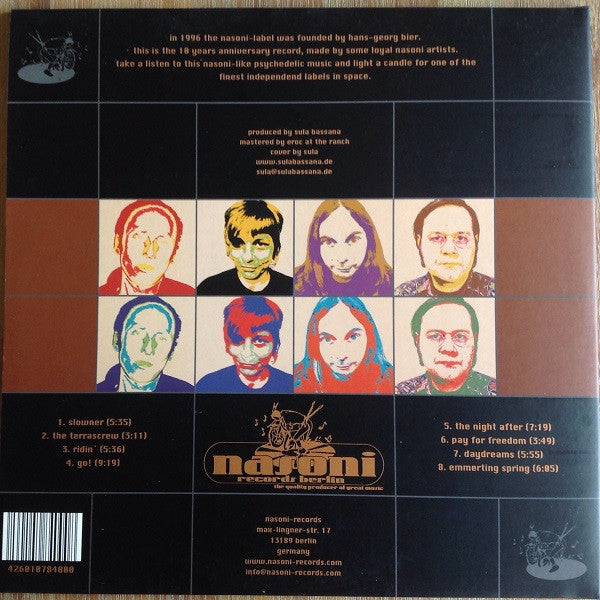 Sula Bassana And The Nasoni Pop Art Experimental Band : Vol. 1 (LP, Album, Ltd, Bro)