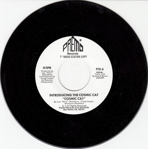 Cosmic Cat : Introducing The Cosmic Cat (7", S/Sided, Promo)