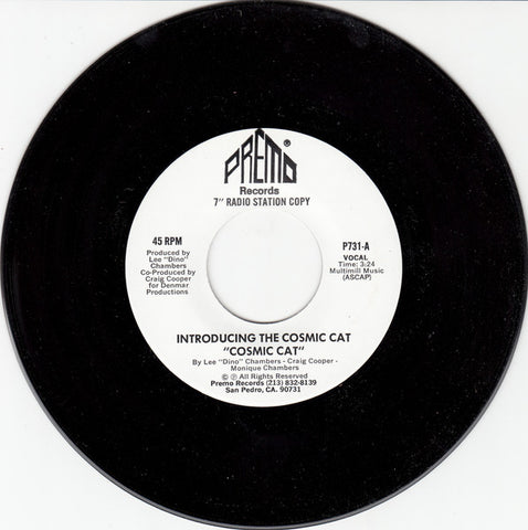 Cosmic Cat : Introducing The Cosmic Cat (7", S/Sided, Promo)