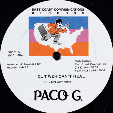 Paco G.* / Richie Tech* : Cut Weh Can't Heal / One Language (12")