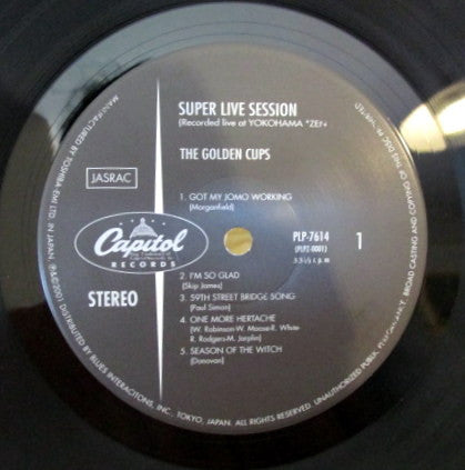 The Golden Cups : Super Live Session (LP, Album, RE)