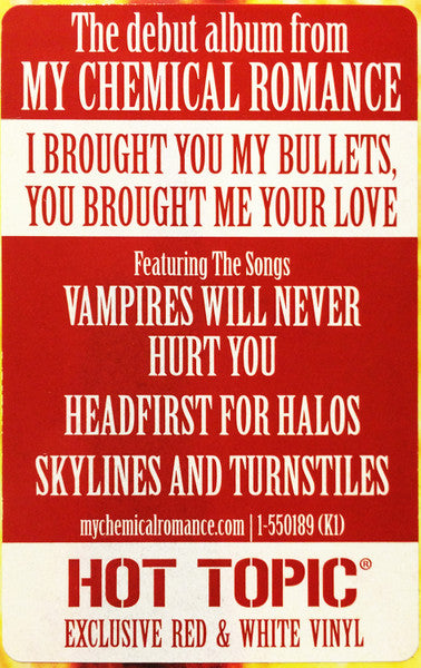 My Chemical Romance : I Brought You My Bullets, You Brought Me Your Love (LP, Album, Ltd, RP, Red)