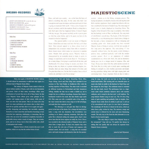 Majestic Scene : Soulcorruption (LP, Album, Cle)