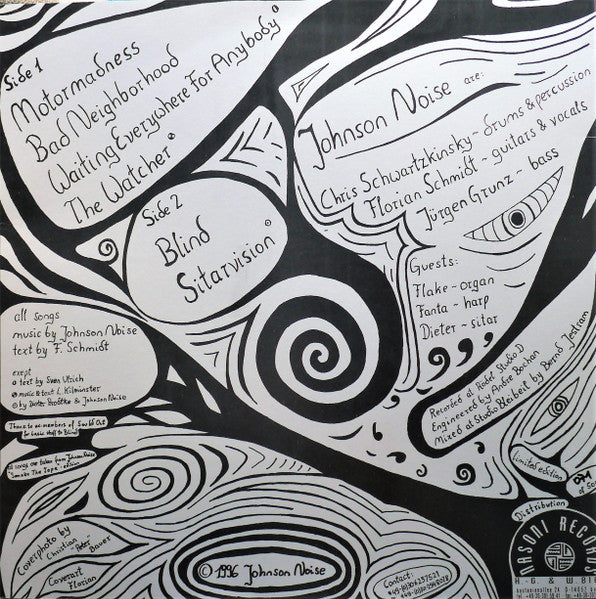 Johnson Noise : Johnson Noise (LP, Ltd)