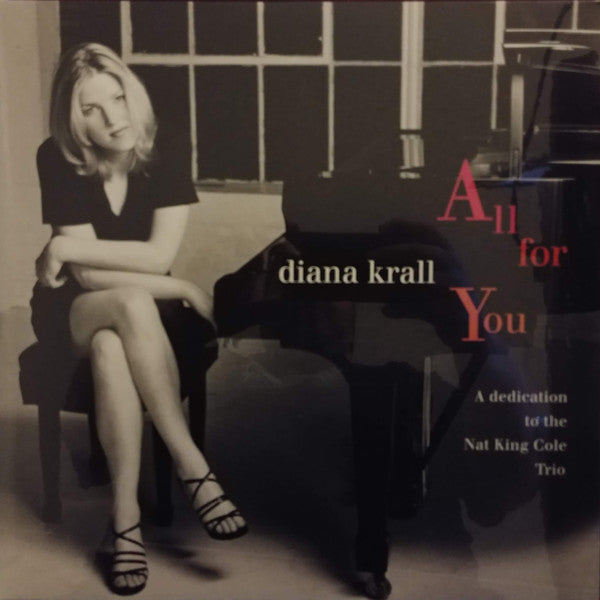 Diana Krall : All For You (A Dedication To The Nat King Cole Trio) (2xLP, Album, RE, 180)