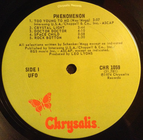 UFO (5) : Phenomenon (LP, Album, M/Print)