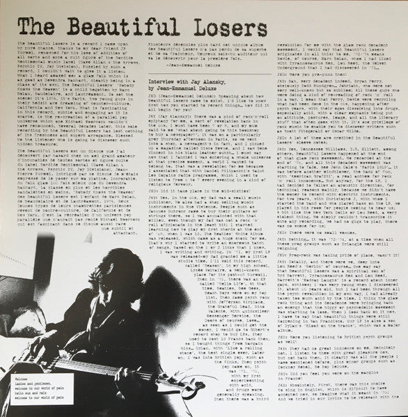 The Beautiful Losers (4) : Nobody Knows The Heaven (LP, Album, Ltd, Num, RE)