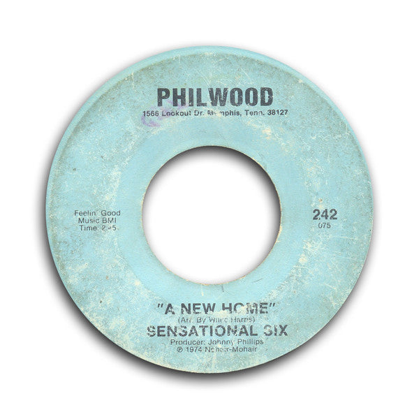 The Sensational Six : A New Home / America, We Love You (7")