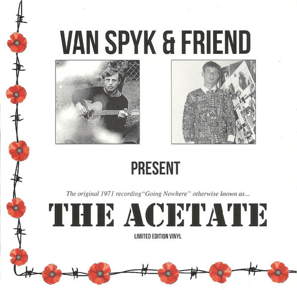 Rob Van Spyk & Terry Friend : The Acetate (LP, Album, Ltd, RM, S/Edition + CD, Album, Ltd, RE)