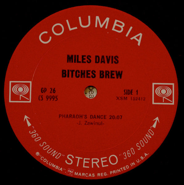 Miles Davis : Bitches Brew (2xLP, Album, Ter)