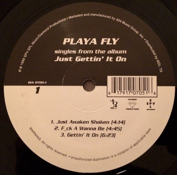 Playa Fly : Just Gettin´ It On (12", EP)